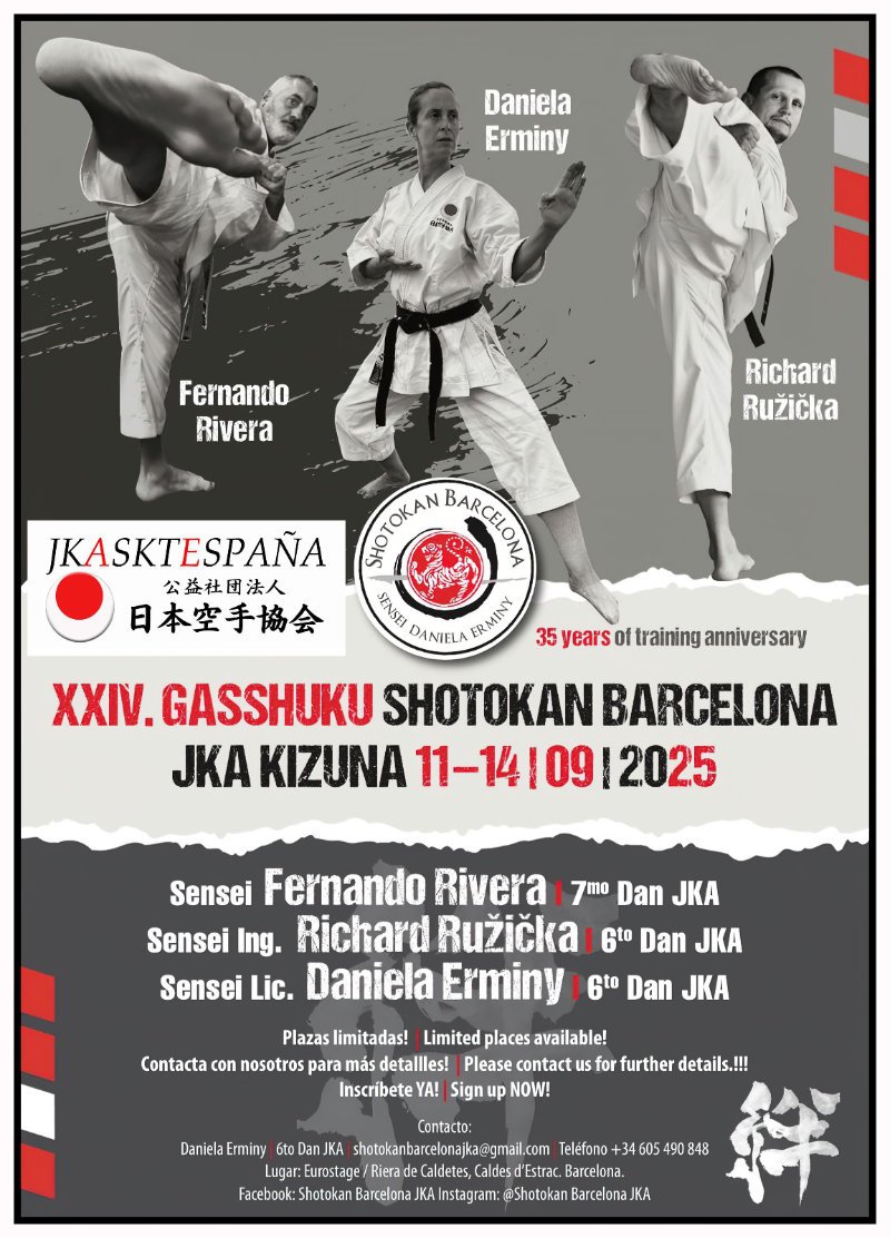 XXIV GASSHUKU SHOTOKAN BARCELONA